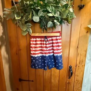 Carter's Red, White, and Blue Kids Swim Trunks
